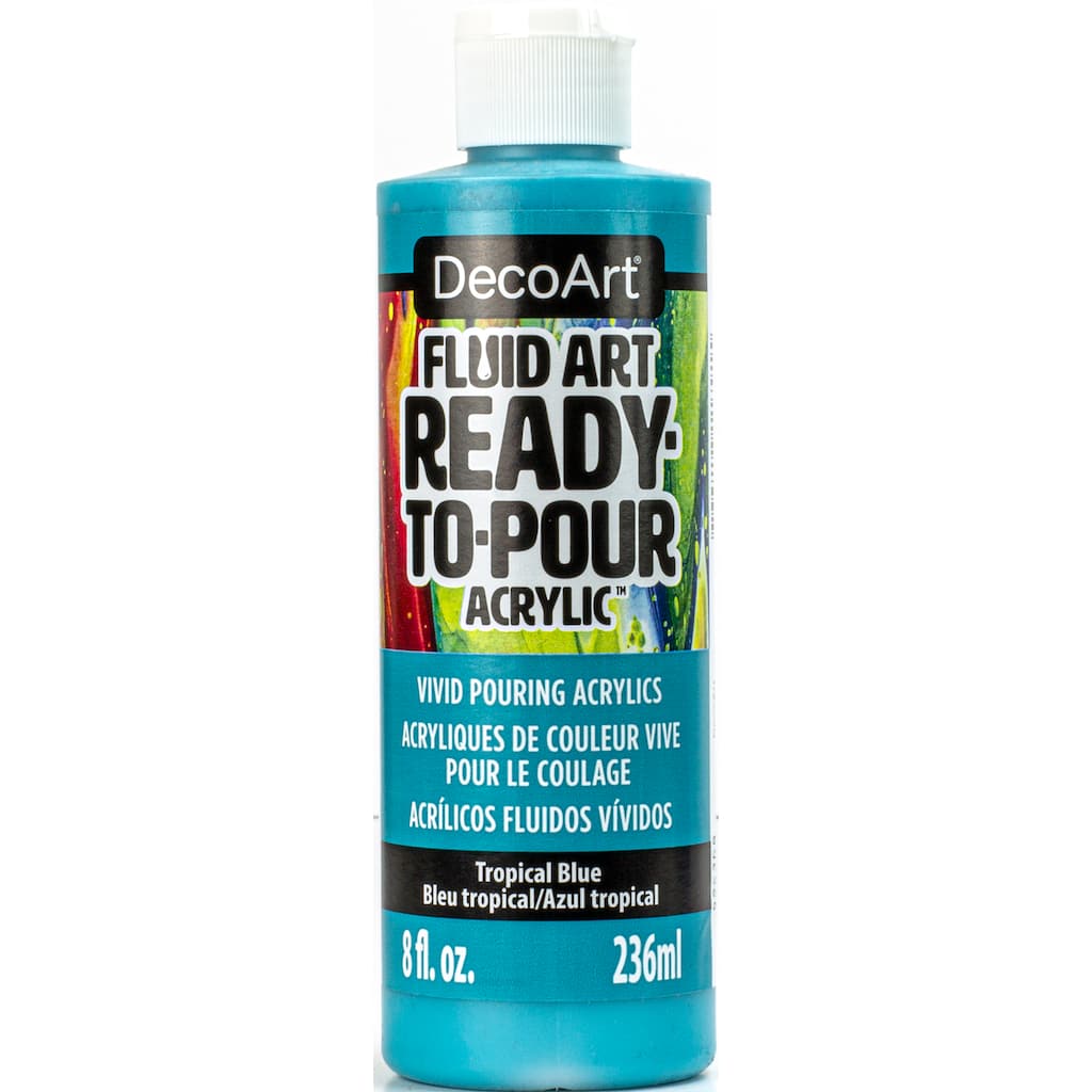 Decoart Fluid Art Ready To Pour Acrylic Paint Michaels